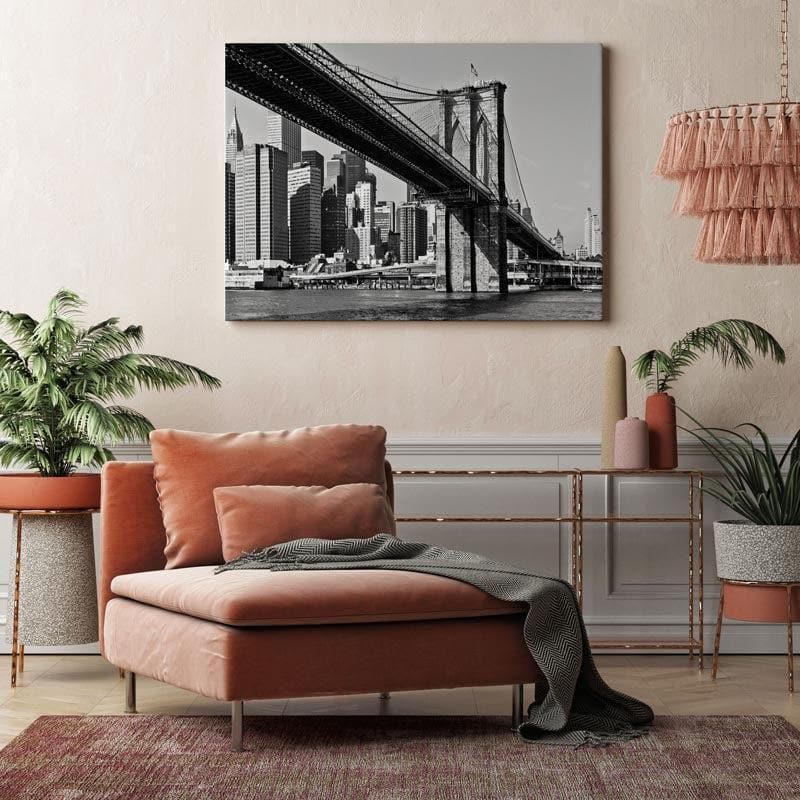 Wall Art & Paintings - Brooklyn Bridge Wall Painting - Gallery Wrap