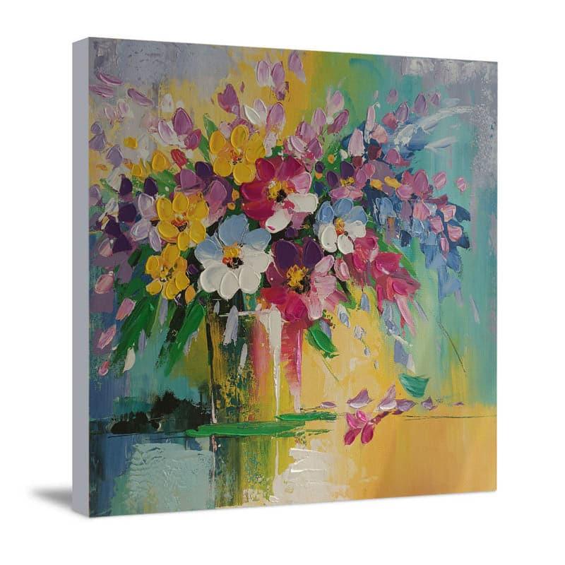 Wall Art & Paintings - Brushstroke Flora Bouquet