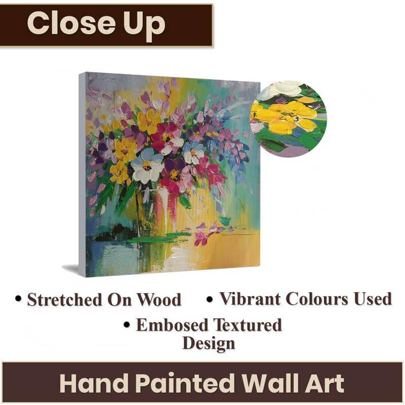 Wall Art & Paintings - Brushstroke Flora Bouquet