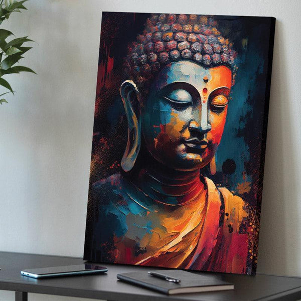 Wall Art & Paintings - Calm Buddha Wall Painting