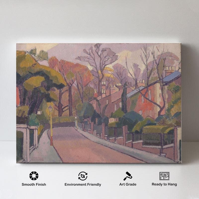 Wall Art & Paintings - Cambrian Road Painting - Spencer Gore - Gallery Wrap