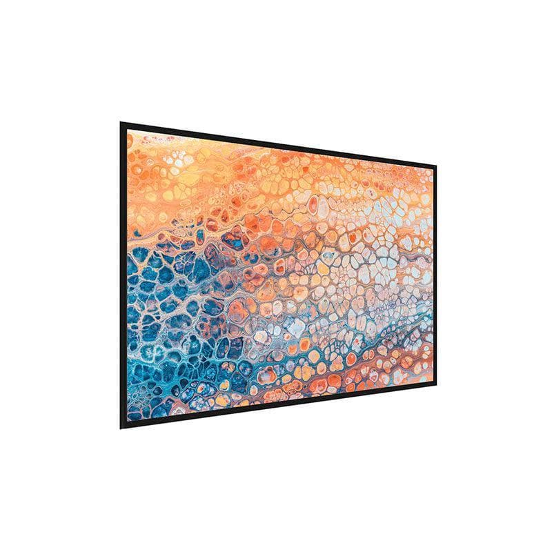 Wall Art & Paintings - Cells Abstract Wall Painting - Black Frame