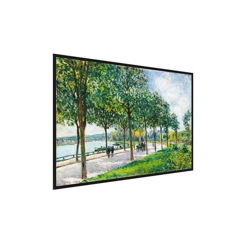 Wall Art & Paintings - Chestnut Trees Wall Painting - Black Frame