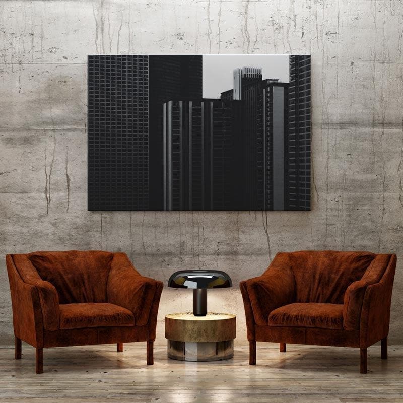 Wall Art & Paintings - Chicago Cityscape Symphony Wall Painting - Gallery Wrap