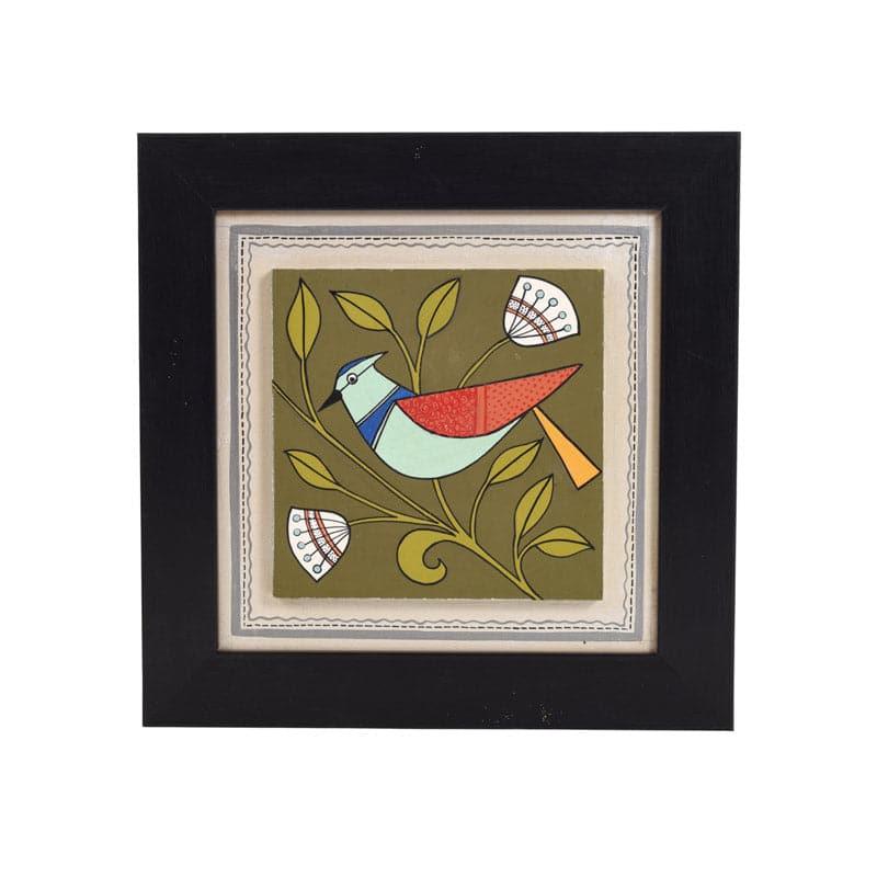 Buy Chidiya Chore Wall Art - Set Of Four Wall Art & Paintings from Vaaree