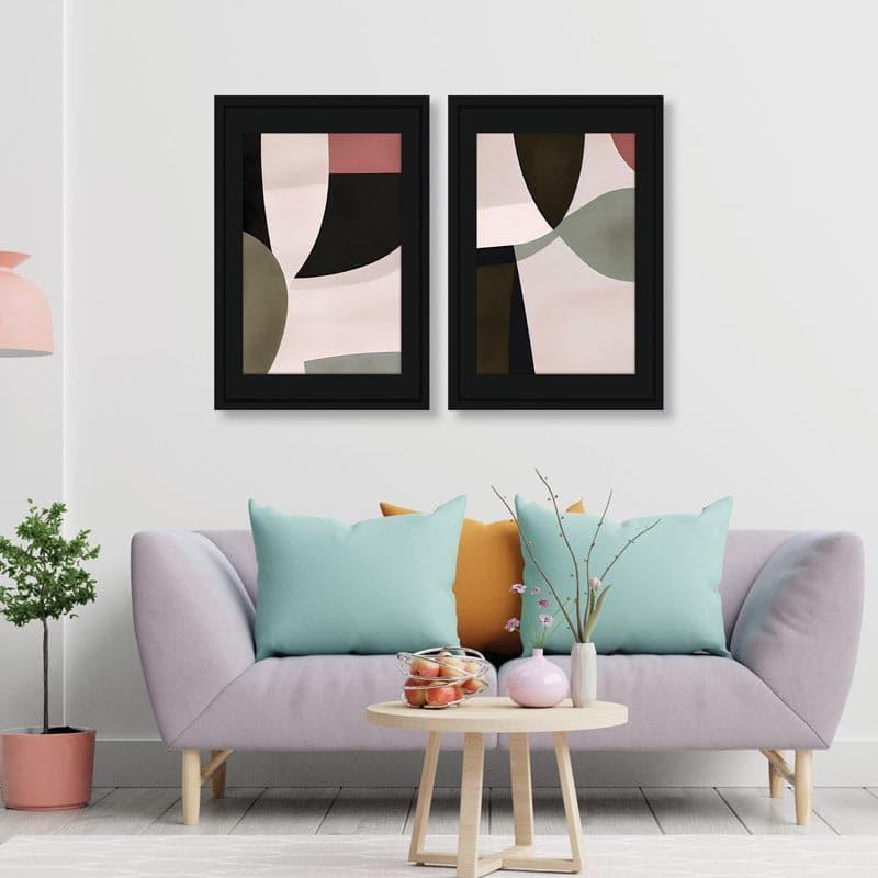 Wall Art & Paintings - Chromatic Chaos Wall Art - Set Of Two