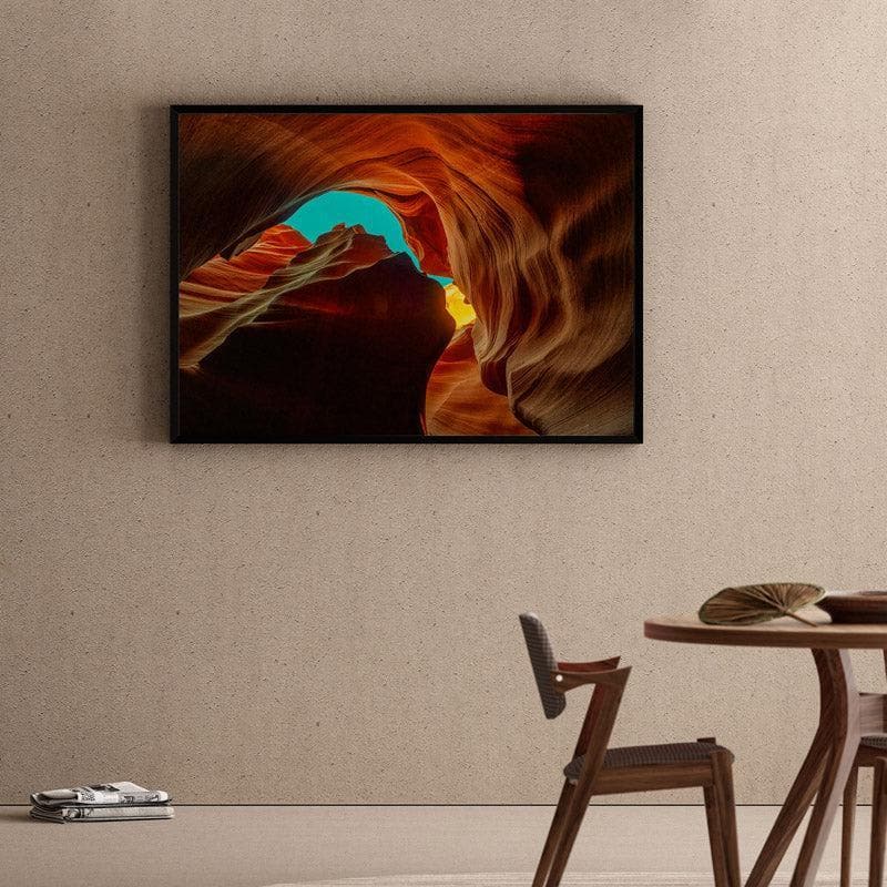 Wall Art & Paintings - Clove Cave Wall Painting - Black Frame