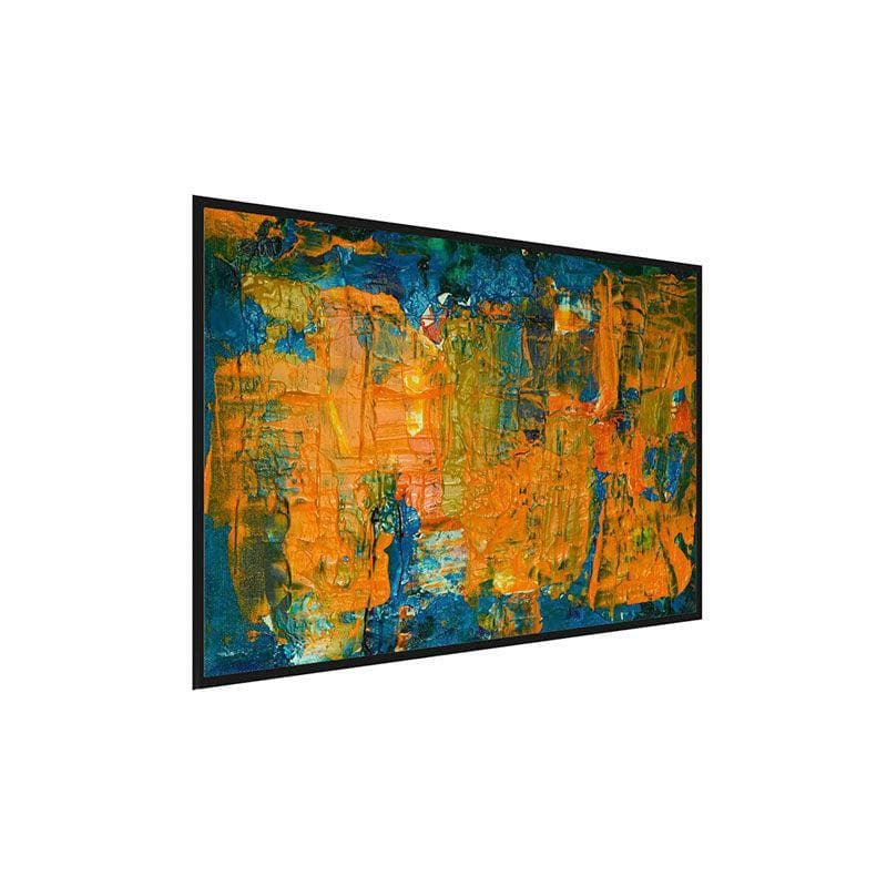 Wall Art & Paintings - Colors Of Life Wall Painting - Black Frame