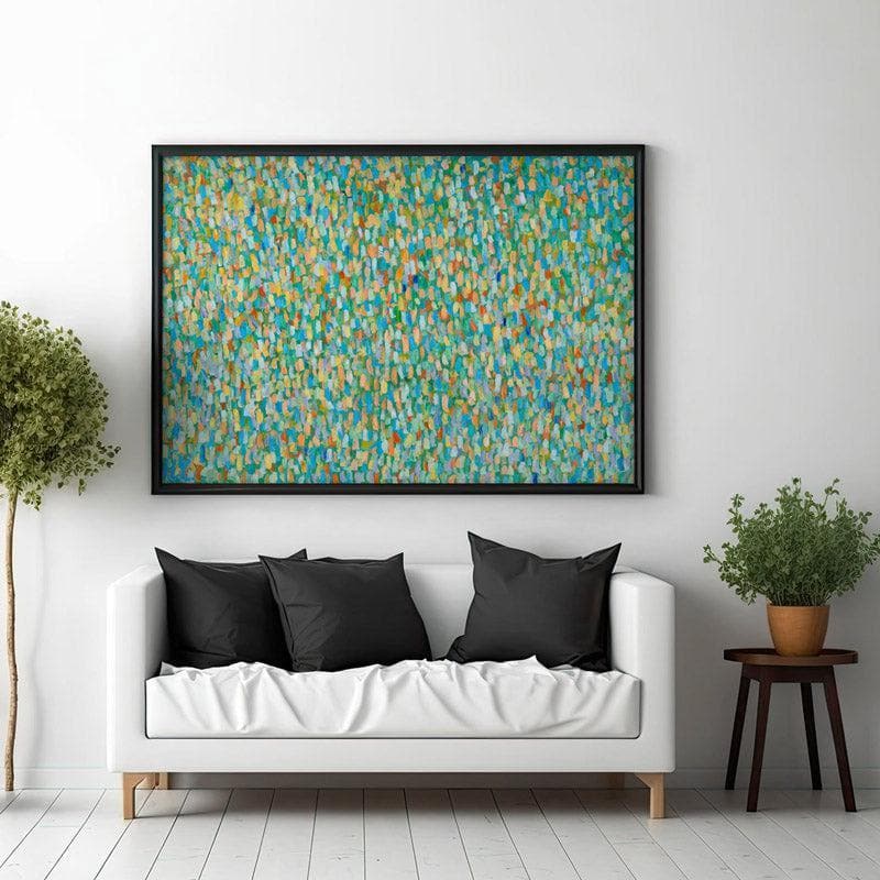 Buy Colours Of A Song Wall Painting - Black Frame Wall Art & Paintings from Vaaree