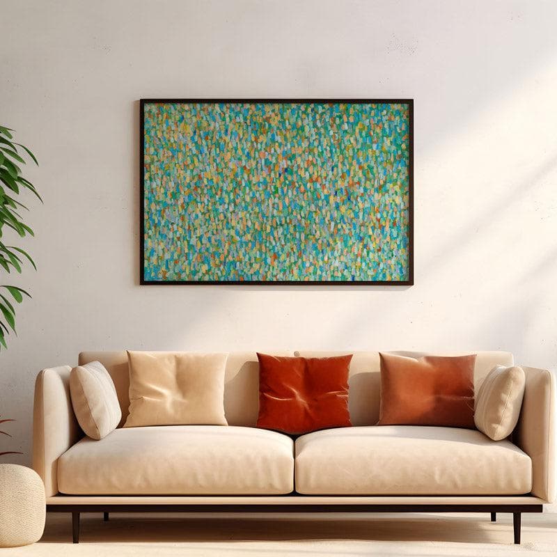 Buy Colours Of A Song Wall Painting - Black Frame Wall Art & Paintings from Vaaree