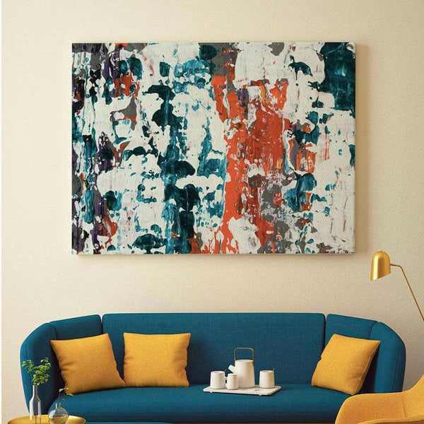 Wall Art & Paintings - Composed Abstract Wall Painting - Gallery Wrap