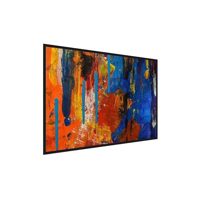 Wall Art & Paintings - Deep-Colored Art Painting - Black Frame