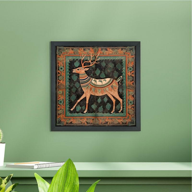 Buy Wall Art & Paintings - Deer Drona Wall Art at Vaaree online