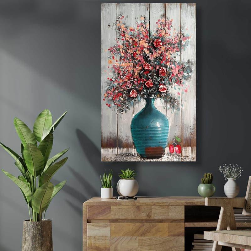 Wall Art & Paintings - Delphinium Glory Wall Painting