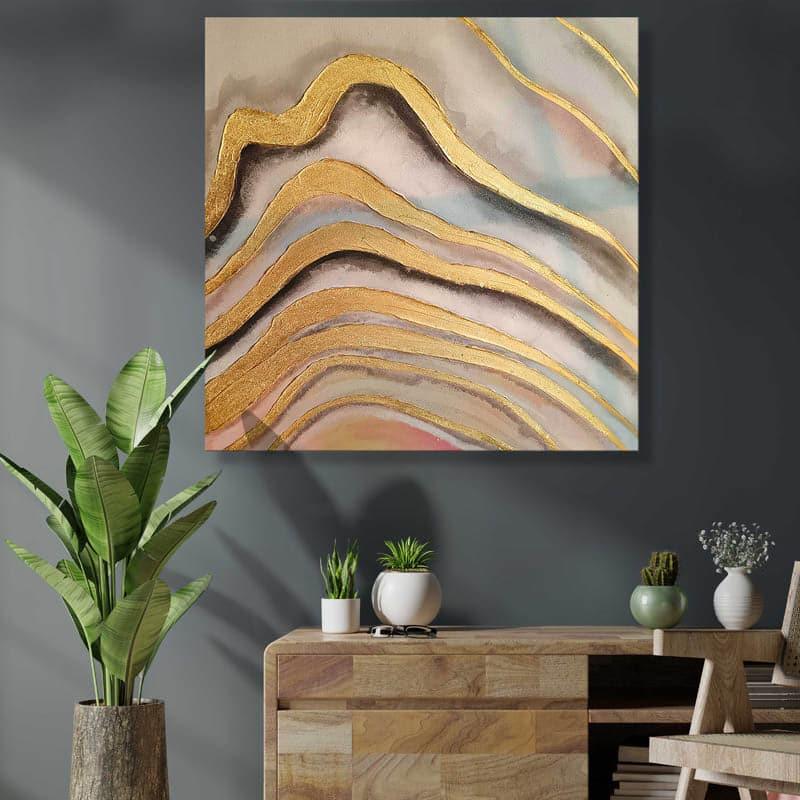 Wall Art & Paintings - Deluru Wave Wall Painting