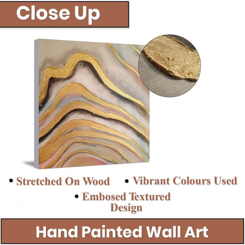 Wall Art & Paintings - Deluru Wave Wall Painting