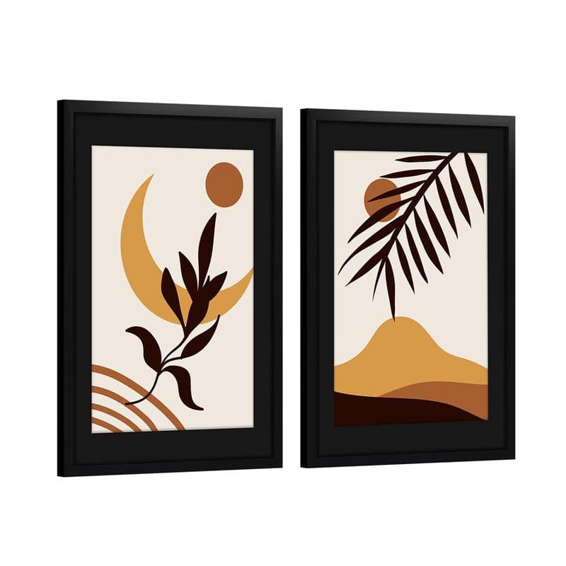 Wall Art & Paintings - Desert Garden Wall Art - Set Of Two