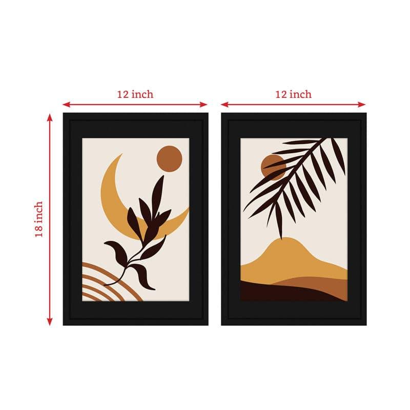 Wall Art & Paintings - Desert Garden Wall Art - Set Of Two