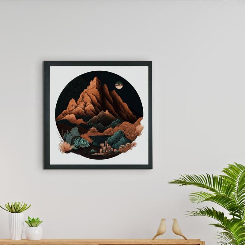 Buy Desert Moonrise Wall Art Wall Art & Paintings from Vaaree