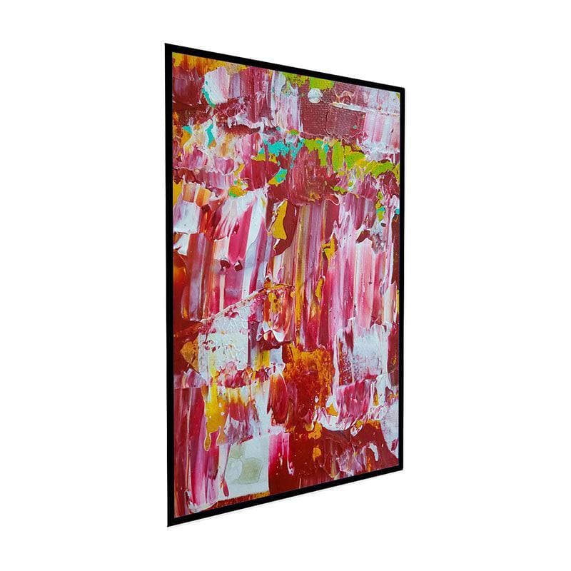 Wall Art & Paintings - Dessert Abstract Wall Painting - Black Frame