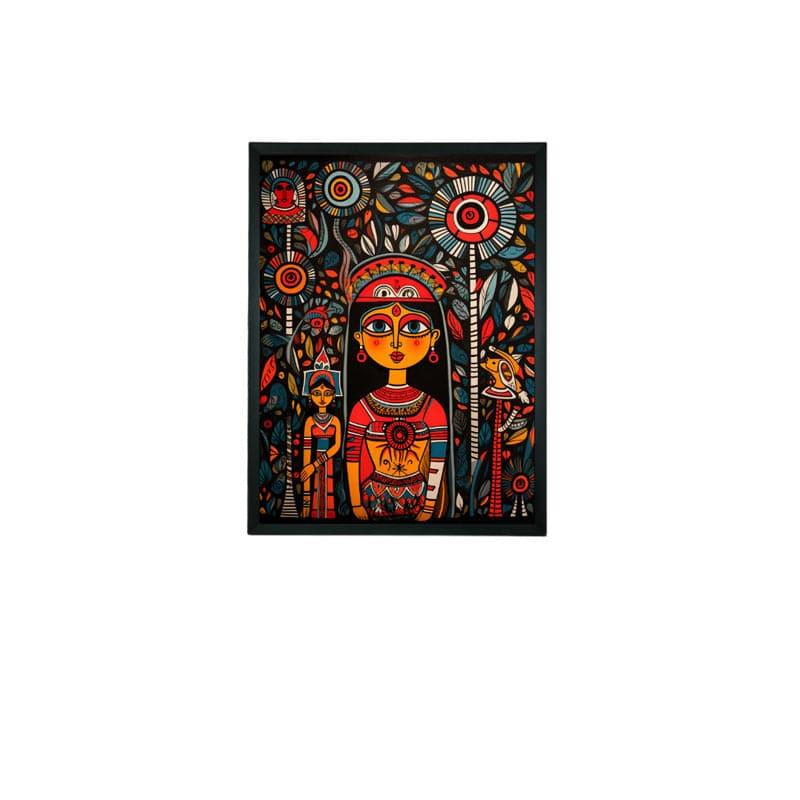 Buy Divine Tribal Delve Wall Art Wall Art & Paintings from Vaaree