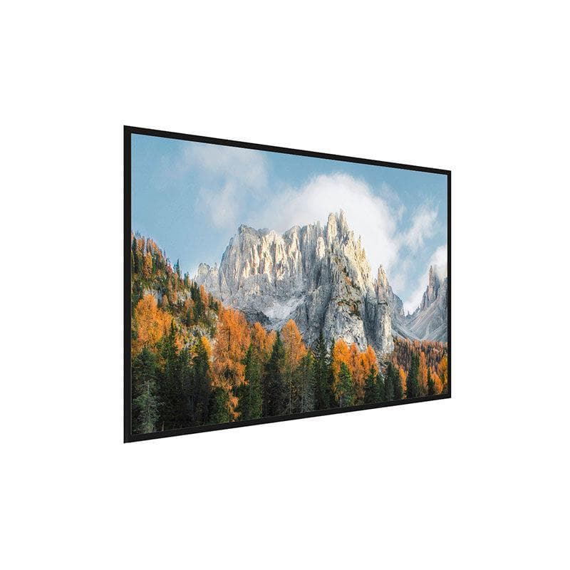 Wall Art & Paintings - Dolomites Mountain Wall Painting - Black Frame