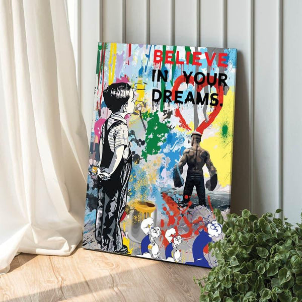 Wall Art & Paintings - Dreams Come True Wall Painting