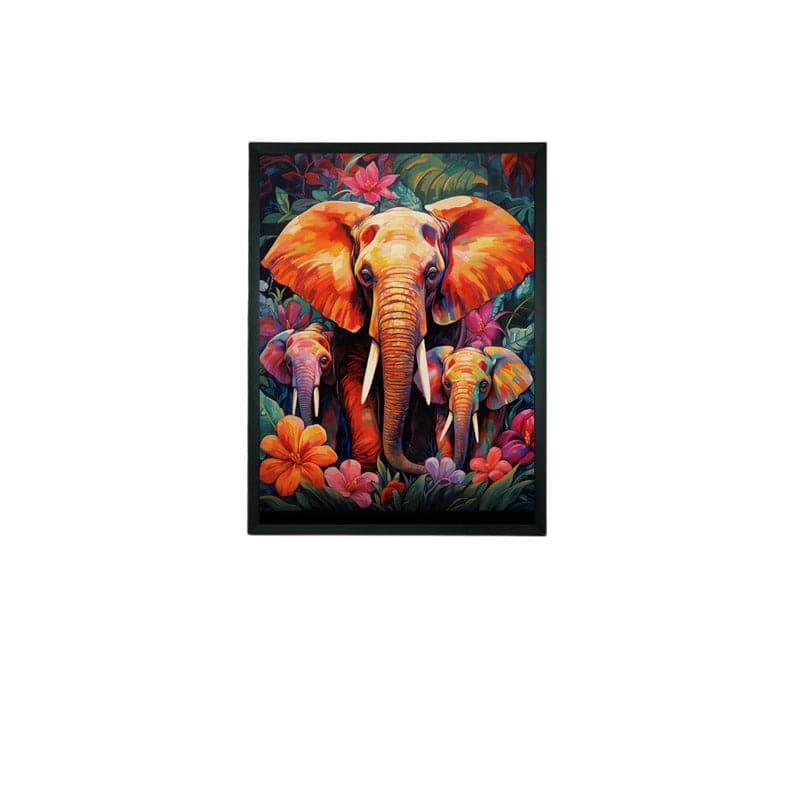 Buy Elephant Pride Pose Wall Art Wall Art & Paintings from Vaaree