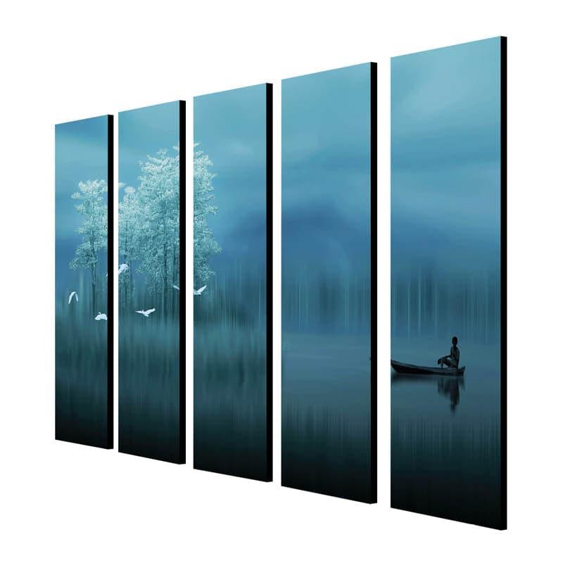 Buy Elysian Wall Art - Set Of Five Wall Art & Paintings from Vaaree