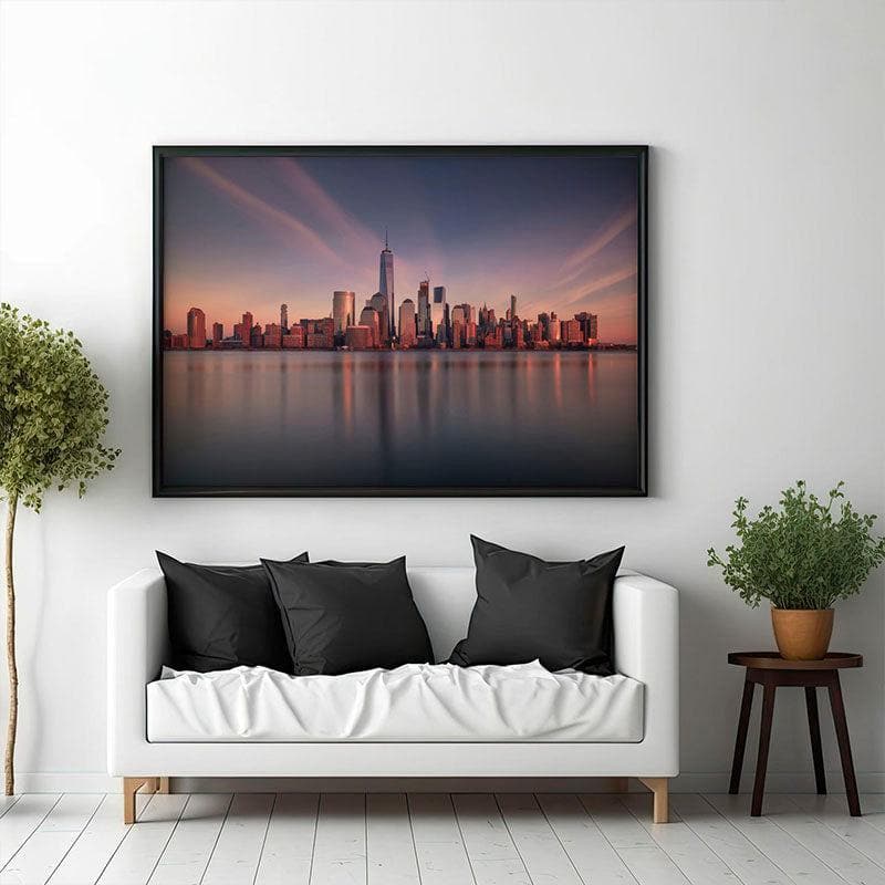 Wall Art & Paintings - Empire State of Mind Wall Painting - Black Frame