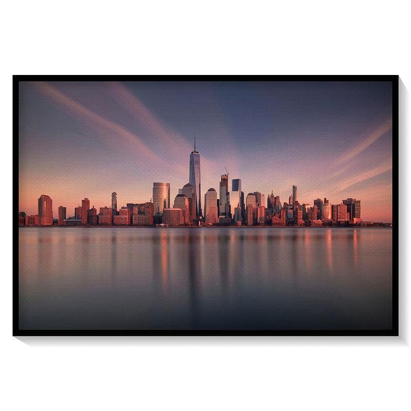 Wall Art & Paintings - Empire State of Mind Wall Painting - Black Frame