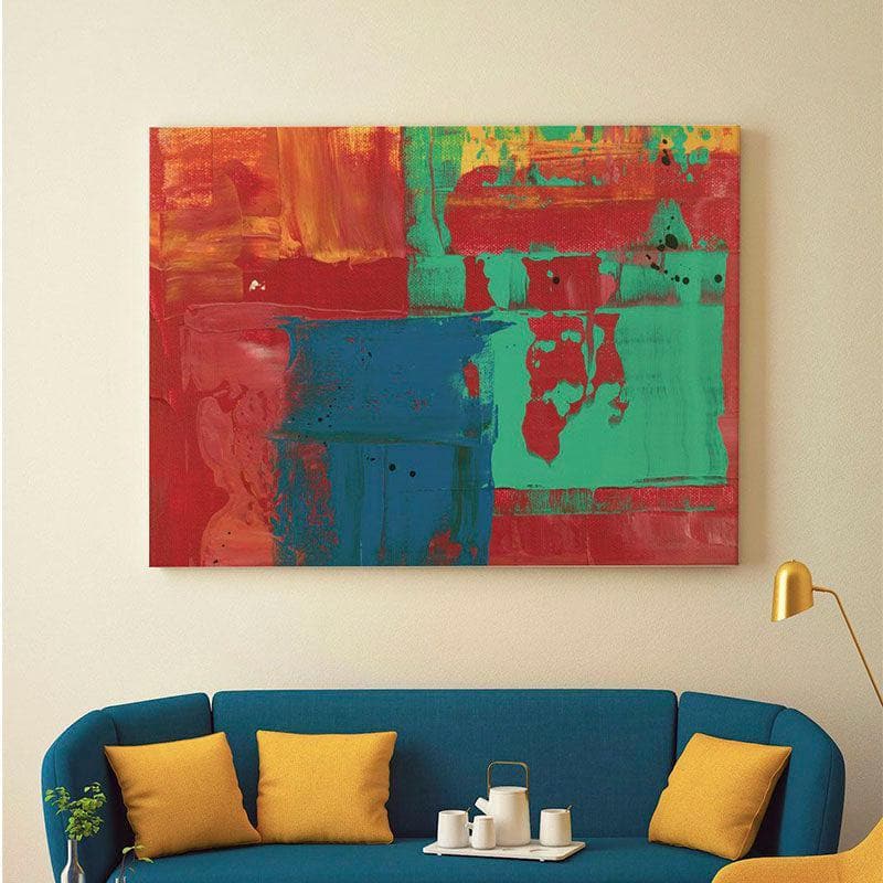 Buy Enigmatic Whispers Painting - Gallery Wrap Wall Art & Paintings from Vaaree