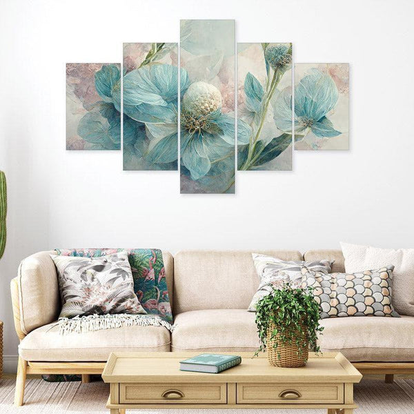 Buy Ethereal Flora Wall Art - Set Of Five Wall Art & Paintings from Vaaree