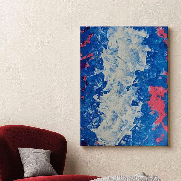 Wall Art & Paintings - Evening Sky Abstract Painting - Gallery Wrap