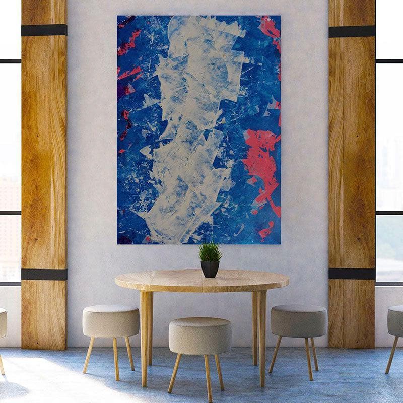 Wall Art & Paintings - Evening Sky Abstract Painting - Gallery Wrap