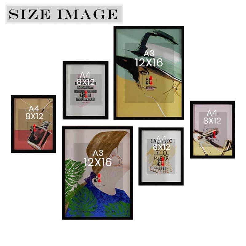 Wall Art & Paintings - Fashion Street Wall Art - Set Of Six