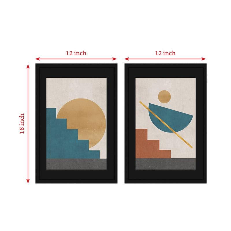 Wall Art & Paintings - Fine Balance Wall Art - Set Of Two