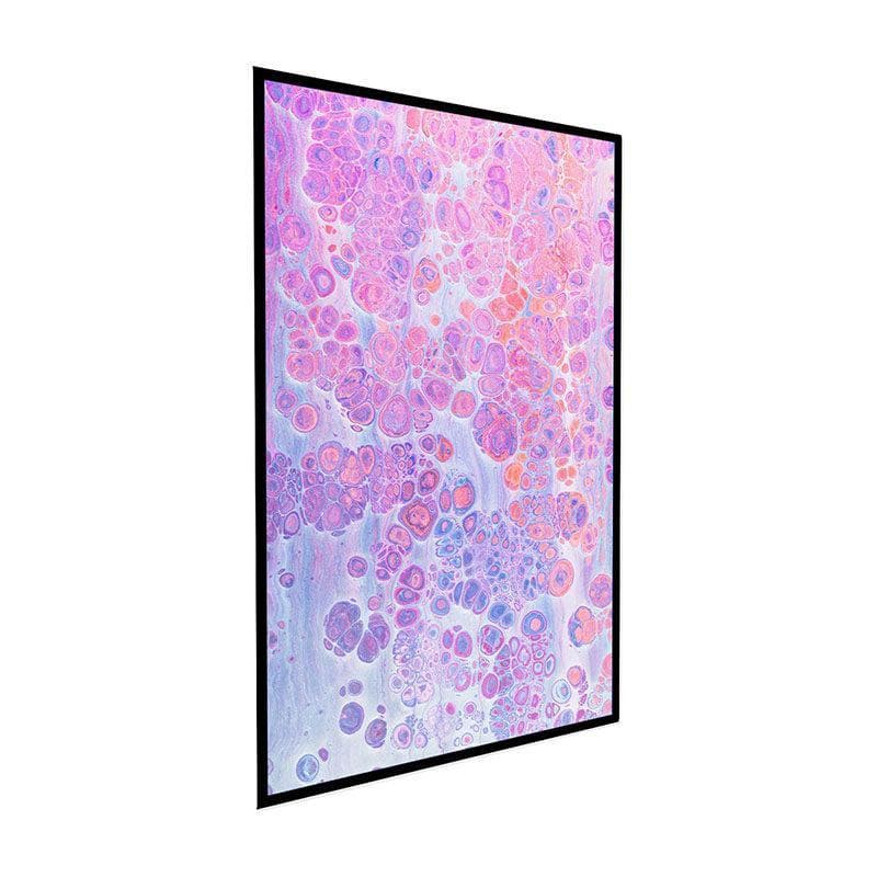 Wall Art & Paintings - Flaming Abstract Art Painting - Black Frame