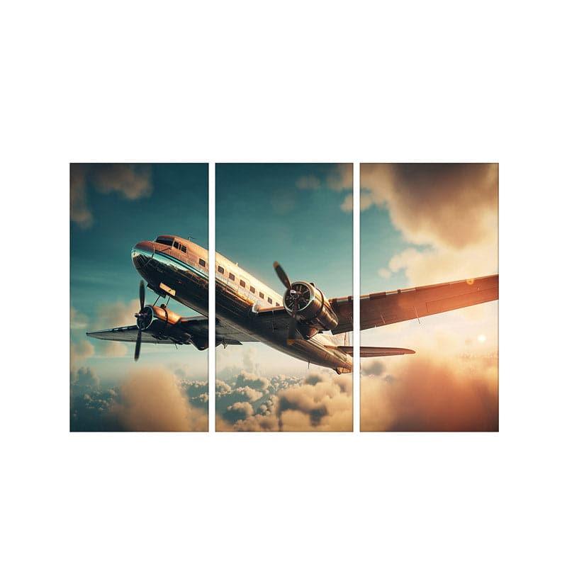 Wall Art & Paintings - Flight Flare Wall Art - Set Of Three