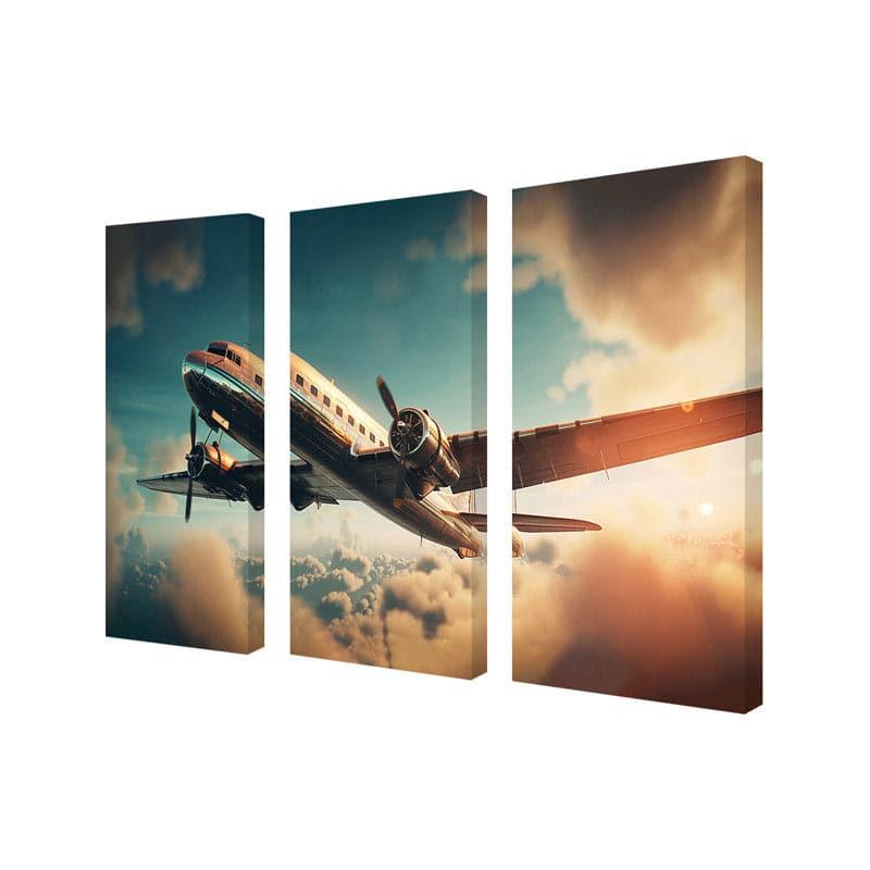 Wall Art & Paintings - Flight Flare Wall Art - Set Of Three