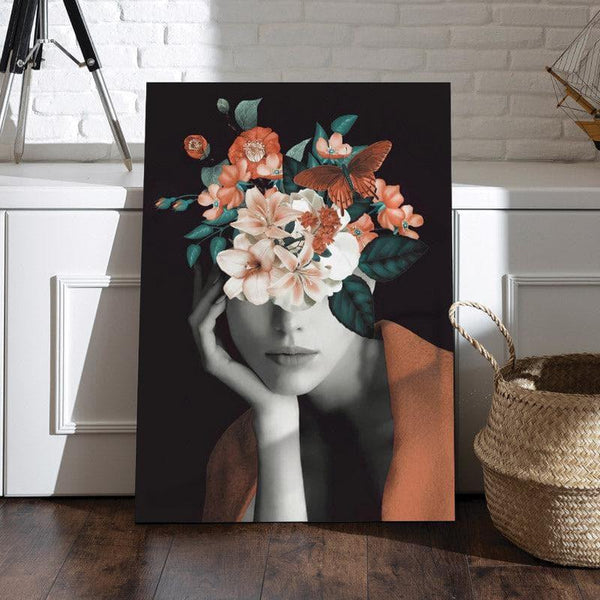 Wall Art & Paintings - Floral Fem Wall Painting