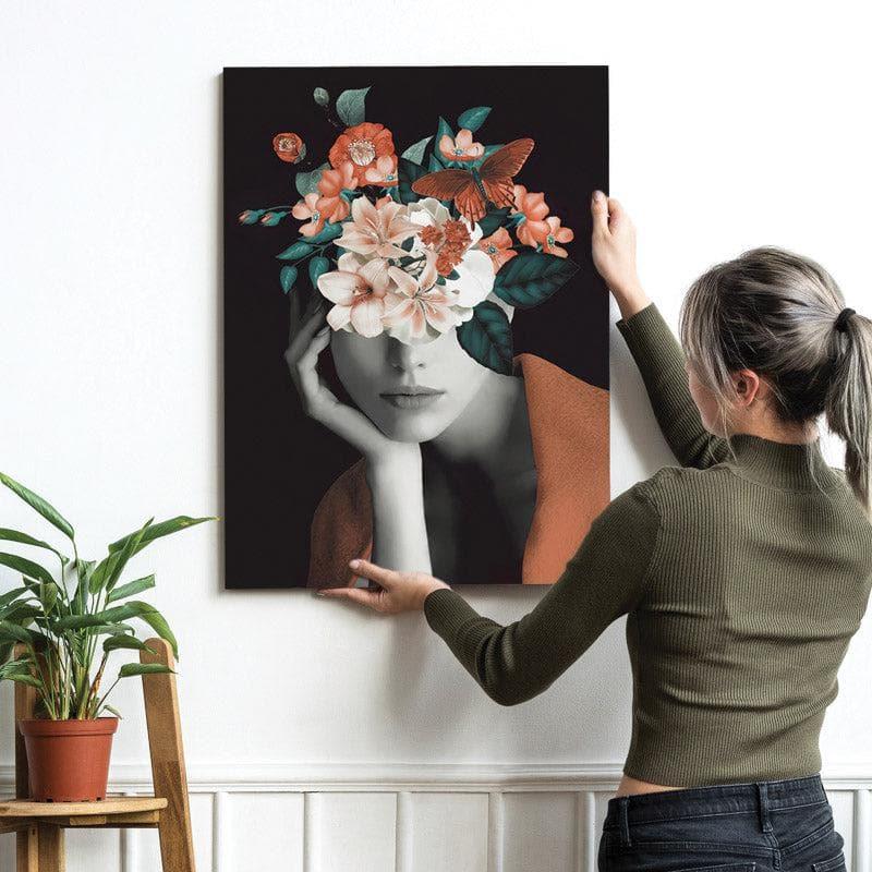 Wall Art & Paintings - Floral Fem Wall Painting