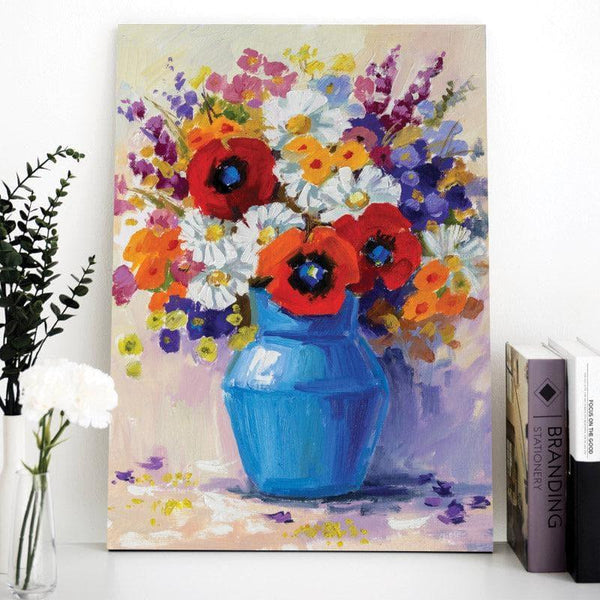 Wall Art & Paintings - Flower Bunch Wall Painting