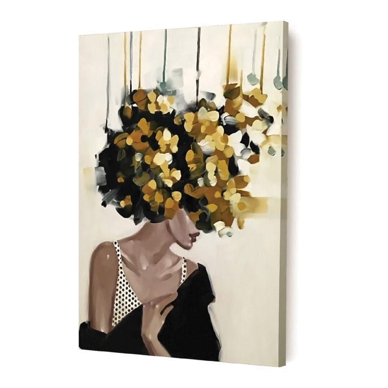 Buy Flowery Feminine Wall Painting Wall Art & Paintings from Vaaree