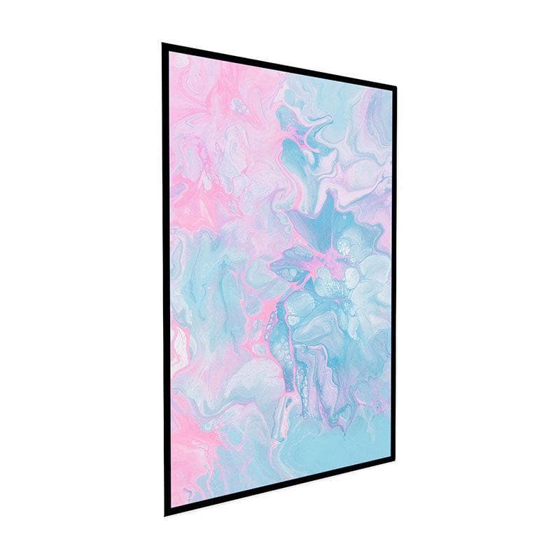 Wall Art & Paintings - Flowing Fluid Wall Painting - Black Frame