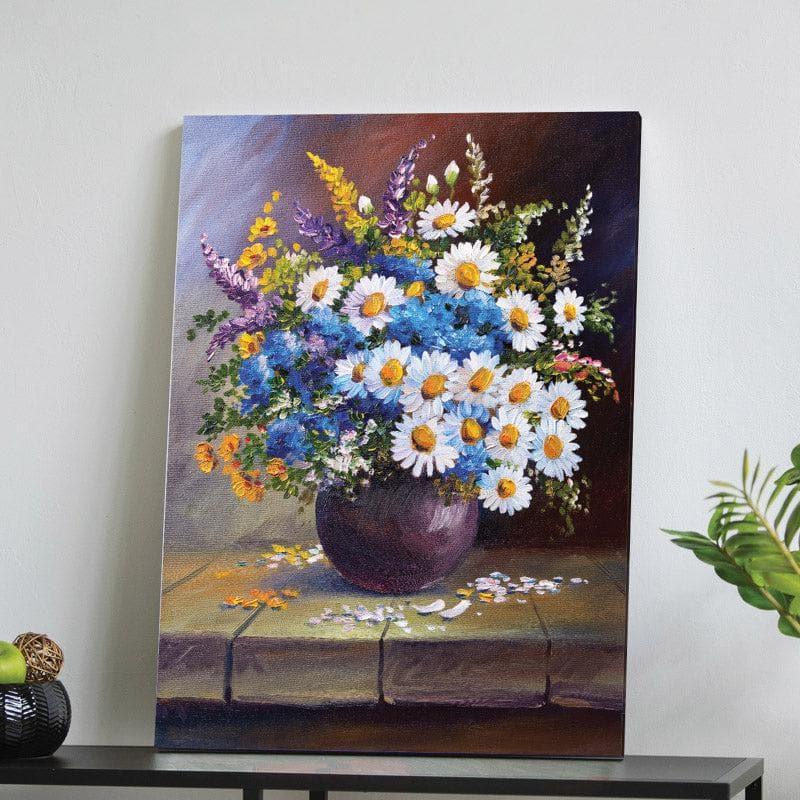 Buy Full Bloom Pot Wall Painting Wall Art & Paintings from Vaaree