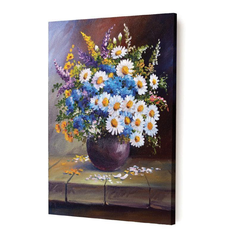 Wall Art & Paintings - Full Bloom Pot Wall Painting