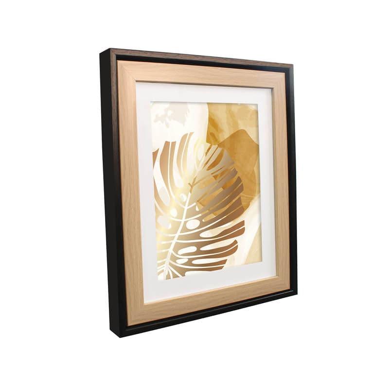 Wall Art & Paintings - Gold Tropical Leaf Wall Art - Set Of Three