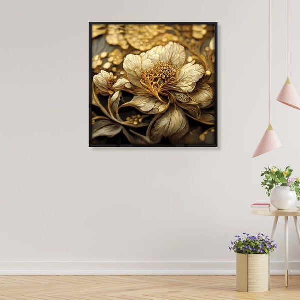 Buy Wall Art & Paintings - Golden Gaze Wall Painting at Vaaree online