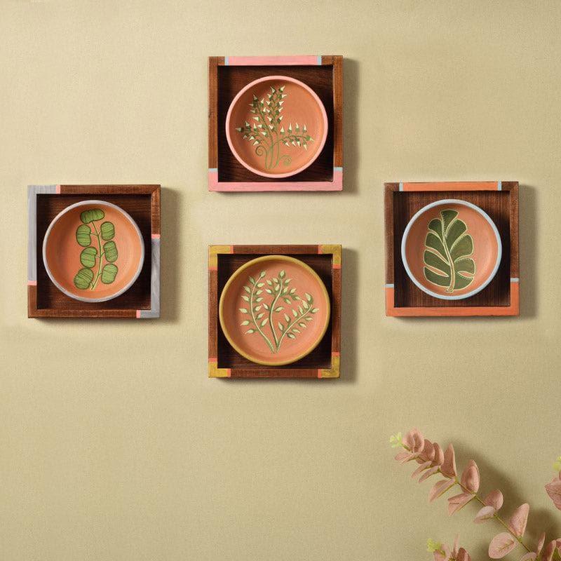 Buy Green Glee Wall Art - Set Of Four Wall Art & Paintings from Vaaree